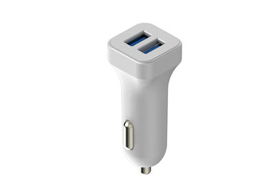 Αγορά Άσπρο 12VDC - διπλός λιμένας 5V 2.4A φορτιστών Usb αυτοκινήτων 24VDC για γρήγορα να χρεώσει online manufacture