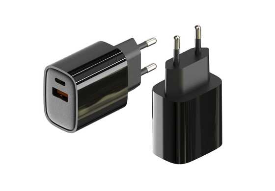 Καλή τιμή. Υψηλής αποδοτικότητας AC DC Power Adapter, Universal Power Adapter με έξοδο 24V 1A / 12V 2A σε απευθείας σύνδεση
