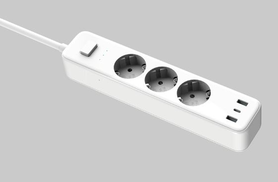 Καλή τιμή. PD 32W Smart Power Strip με πολλαπλές θύρες USB USB C 5V3A 9V2.22A 20W Max, USB A1 + A2 5V2.4A 12W Max σε απευθείας σύνδεση