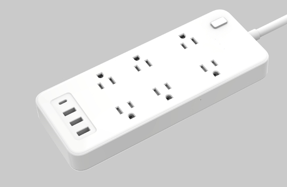 Καλή τιμή. 32W Smart Power Strip με πολλαπλές θύρες USB Το απαραίτητο εργαλείο γραφείου στο σπίτι σε απευθείας σύνδεση