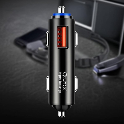 Καλή τιμή. Διπλός φορτιστής αυτοκινήτου USB 12V-24V Είσοδος με 2.4A 3.0A Έξοδος σε απευθείας σύνδεση